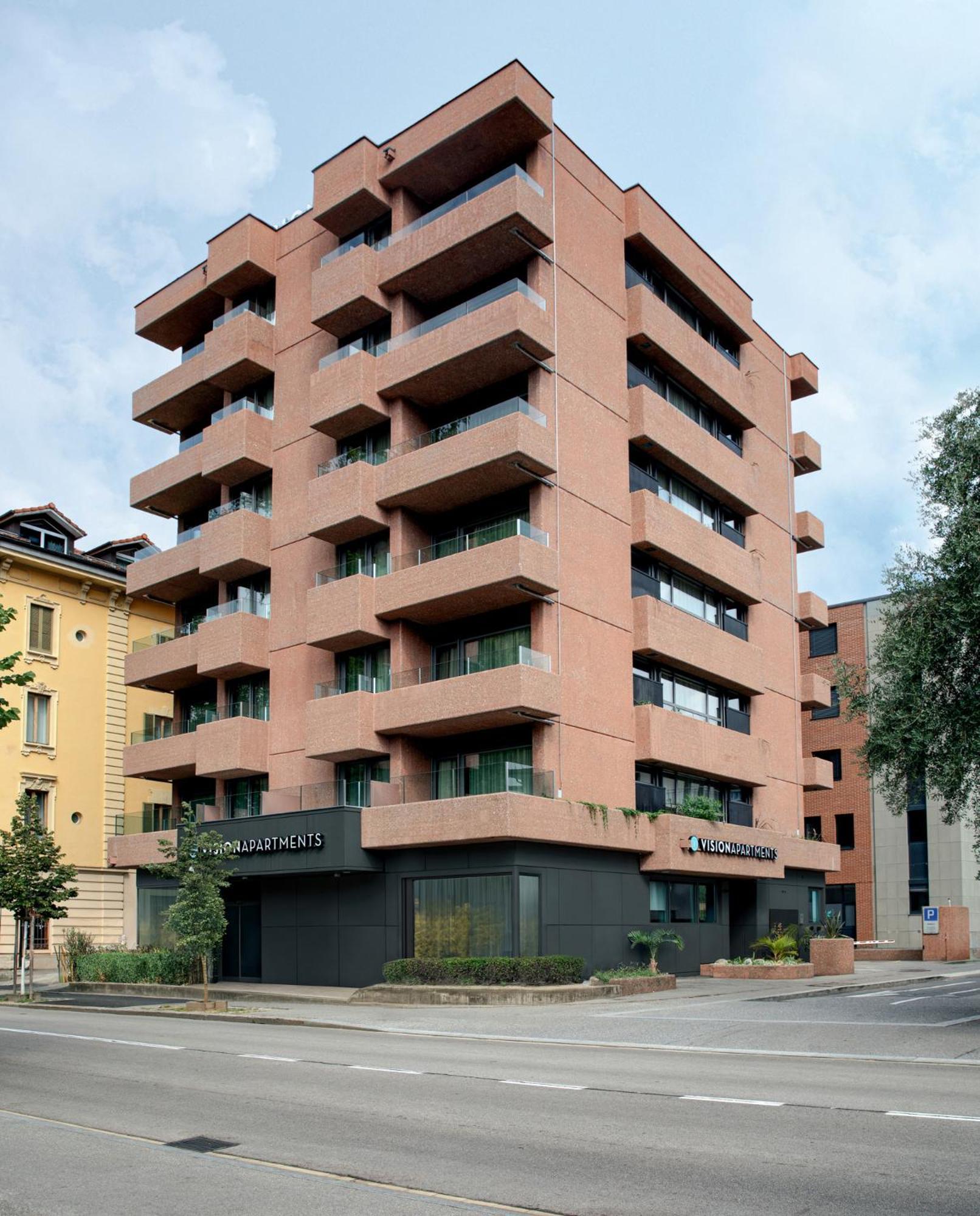 Visionapartments Lugano - Contactless Check-In エクステリア 写真